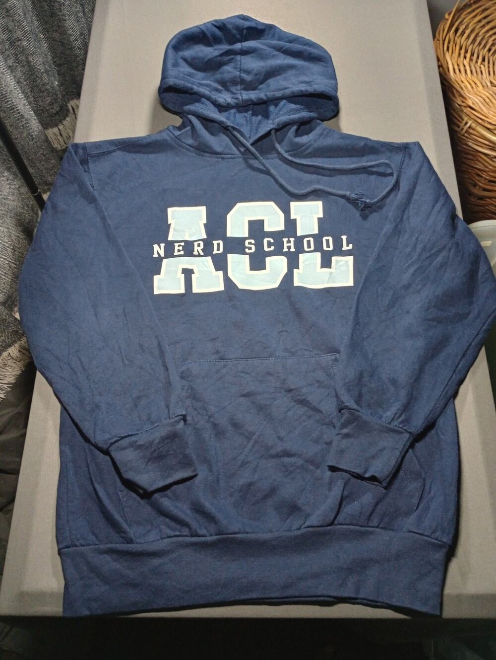 Nerd School Hoodie Men's Size Medium